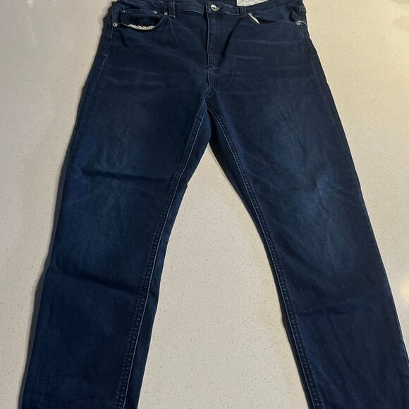 Rag & Bone Standard Issue Slim Leg Button Fly Stretch Jeans 33x32 - Picture 13 of 16